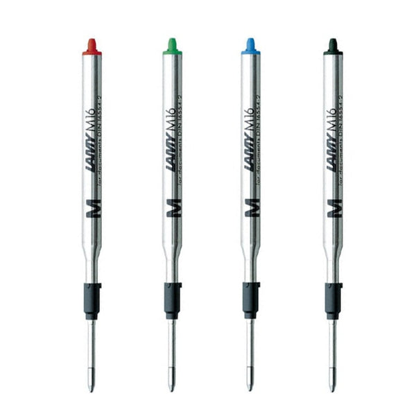 이미지를 갤러리 뷰어에 로드 , Lamy M16 Giant Ballpoint Pen Refill, Lamy, Ballpoint Pen Refill, lamy-m16-ballpoint-pen-refill, Black, Blue, Green, Ink & Refill, Red, Cityluxe