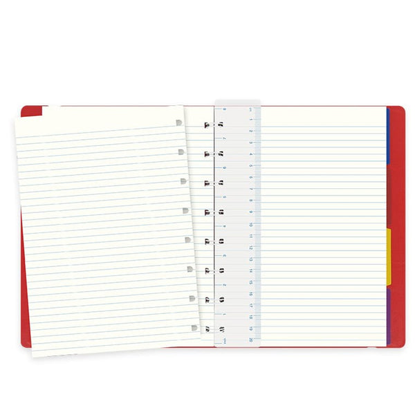 Load image into Gallery viewer, Filofax A5 Notebook Classic Red, FILOFAX, Notebook, filofax-a5-notebook-classic-red, Red, Ruled, Cityluxe