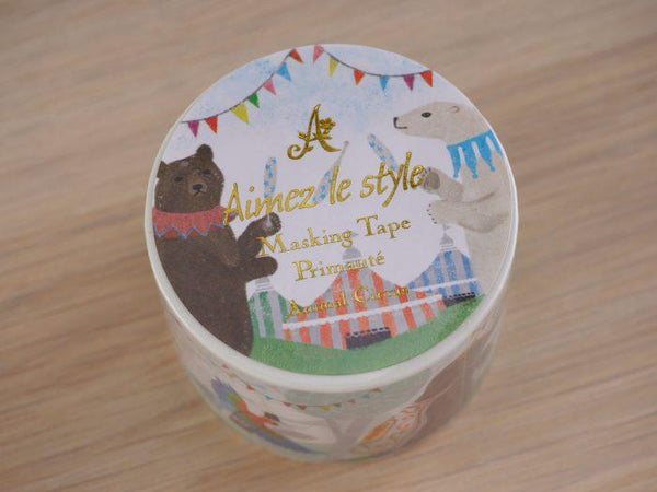 画像をギャラリービューアに読み込む, Aimez le Style Washi Tape Animal Circus, Aimez le Style, Washi Tape, aimez-le-style-washi-tape-animal-circus, washi tape, Cityluxe