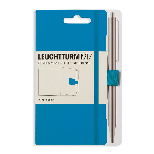 画像をギャラリービューアに読み込む, Leuchtturm1917 Pen Loop Azure, Leuchtturm1917, Pen Loop, leuchtturm1917-pen-loop-azure, Accessory, Blue, dc pen loop, discontinued, Leuchtturm1917, Cityluxe