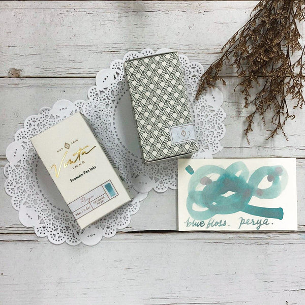 Load image into Gallery viewer, Vinta Inks 30ml Ink Bottle Blue Floss (Perya 1820), Vinta Inks, Ink Bottle, vinta-inks-30ml-ink-bottle-blue-floss-perya-1820, Blue, Inktober22, Cityluxe