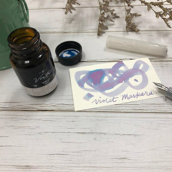 Load image into Gallery viewer, Vinta Inks 30ml Ink Bottle Violet (Maskara 1890), Vinta Inks, Ink Bottle, vinta-inks-30ml-ink-bottle-violet-maskara-1890, Inktober22, Purple, Cityluxe