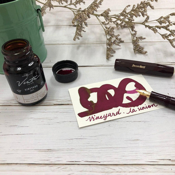 Load image into Gallery viewer, Vinta Inks 30ml Ink Bottle Vineyard (La Union 1971), Vinta Inks, Ink Bottle, vinta-inks-30ml-ink-bottle-vineyard-la-union-1971, Inktober22, Purple, Red, Cityluxe