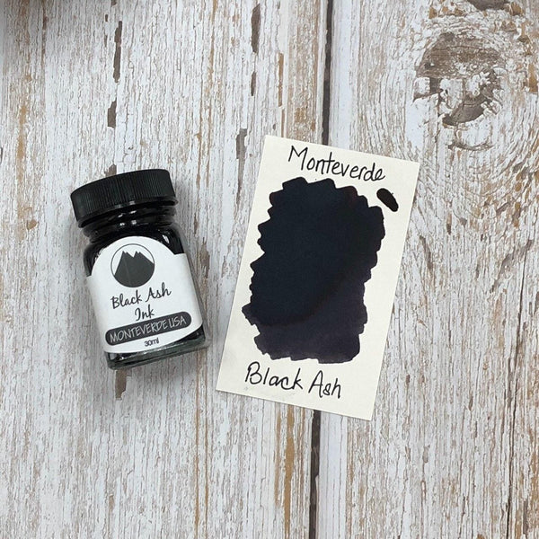 将图片加载到图库查看器,Monteverde 30ml Ink Bottle Black Ash, Monteverde, Ink Bottle, monteverde-30ml-ink-bottle-black-ash, Black, G309, Ink & Refill, Ink bottle, Monteverde, Monteverde Ink Bottle, Monteverde Refill, Pen Lovers, Cityluxe