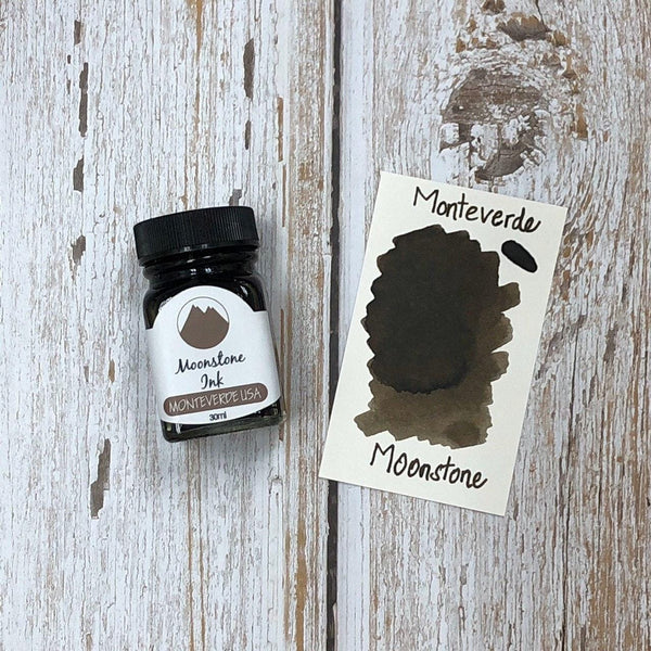 이미지를 갤러리 뷰어에 로드 , Monteverde 30ml Ink Bottle Moonstone, Monteverde, Ink Bottle, monteverde-30ml-ink-bottle-moonstone, Brown, G309, Ink & Refill, Ink bottle, Monteverde, Monteverde Ink Bottle, Monteverde Refill, Pen Lovers, Cityluxe