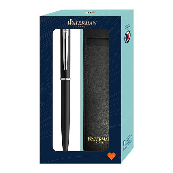 Load image into Gallery viewer, Waterman Allure Ballpoint Pen + Pen Sleeve Gift Set, Waterman, Ballpoint Pen, waterman-allure-ballpoint-pen-pen-sleeve-gift-set, Allure, Ballpoint Pen, Gift Set, New November, Waterman, Cityluxe