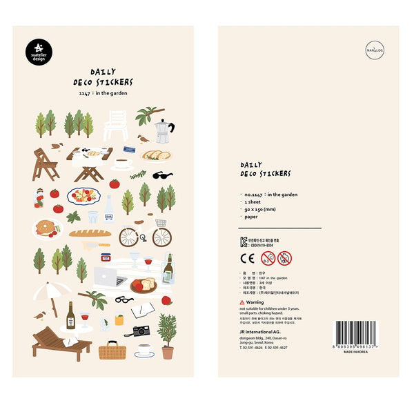 将图片加载到图库查看器,Suatelier Sticker In The Garden, Suatelier, Sticker, suatelier-sticker-in-the-garden, For Crafters, Garden, New October, Stickers, Suatelier, Cityluxe