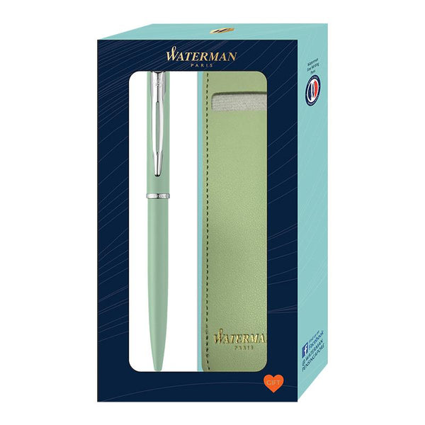 Load image into Gallery viewer, Waterman Allure Ballpoint Pen + Pen Sleeve Gift Set, Waterman, Ballpoint Pen, waterman-allure-ballpoint-pen-pen-sleeve-gift-set, Allure, Ballpoint Pen, Gift Set, New November, Waterman, Cityluxe
