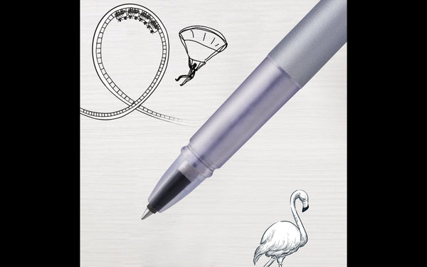 将图片加载到图库查看器,Parker Vector XL Rollerball Pen - Silver