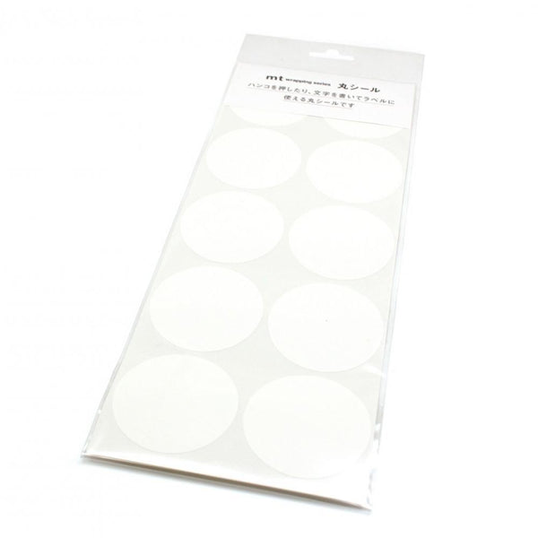 이미지를 갤러리 뷰어에 로드 , MT Wrapping Series x Round Sticker Matte White 30m, MT Tape, Washi Tape, mt-wrapping-series-x-round-sticker-matte-white-30m, 30m, MT 2022 Summer, MT Wrap, New August, New September, Round sticker, White, Cityluxe