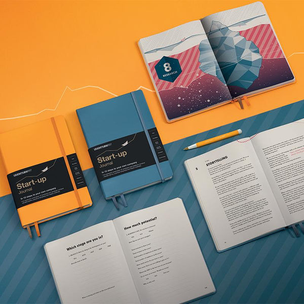 이미지를 갤러리 뷰어에 로드 , Leuchtturm1917 Start-up Journal A5 Notebook, Stone Blue, Leuchtturm1917, Notebook, leuchtturm1917-start-up-journal-a5-notebook-stone-blue, A5, Blue, Journal, Leuchtturm1917, New November, Start Up Journal, Stone Blue, Cityluxe