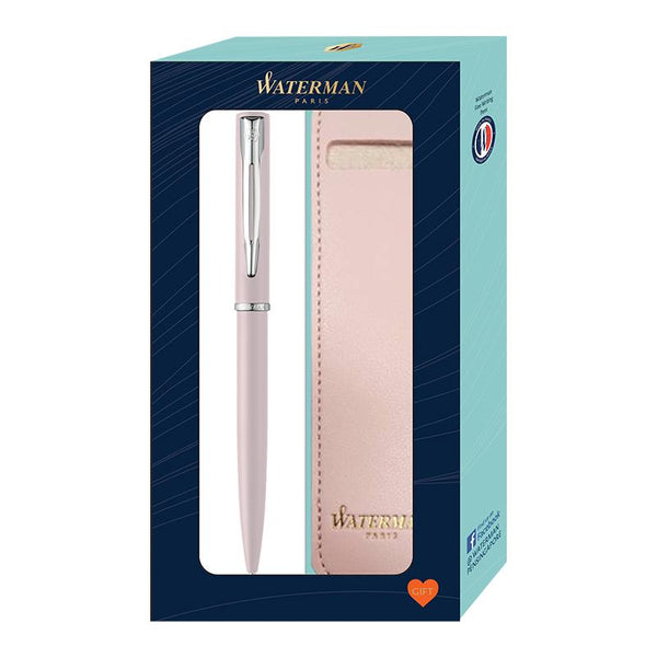 Load image into Gallery viewer, Waterman Allure Ballpoint Pen + Pen Sleeve Gift Set, Waterman, Ballpoint Pen, waterman-allure-ballpoint-pen-pen-sleeve-gift-set, Allure, Ballpoint Pen, Gift Set, New November, Waterman, Cityluxe