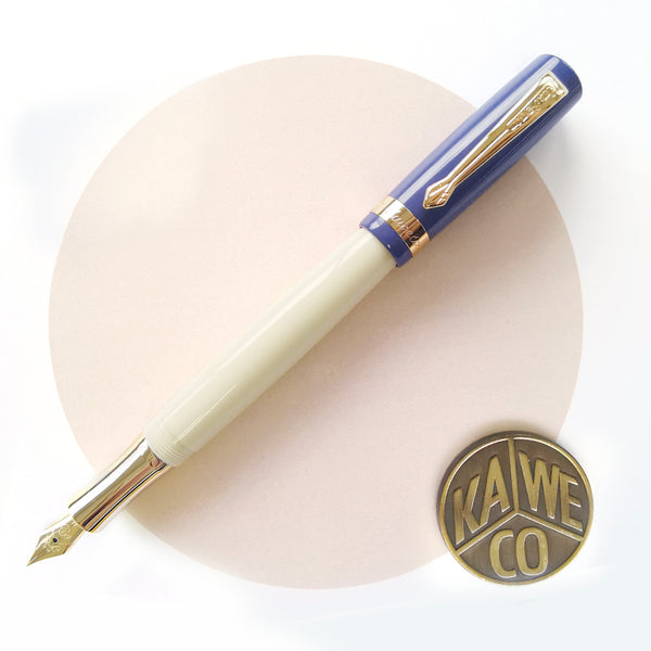 Load image into Gallery viewer, Kaweco Student Fountain Pen 50's Rock, Kaweco, Fountain Pen, kaweco-student-fountain-pen-50s-rock, Blue, can be engraved, Novelties Spring 2020, Cityluxe