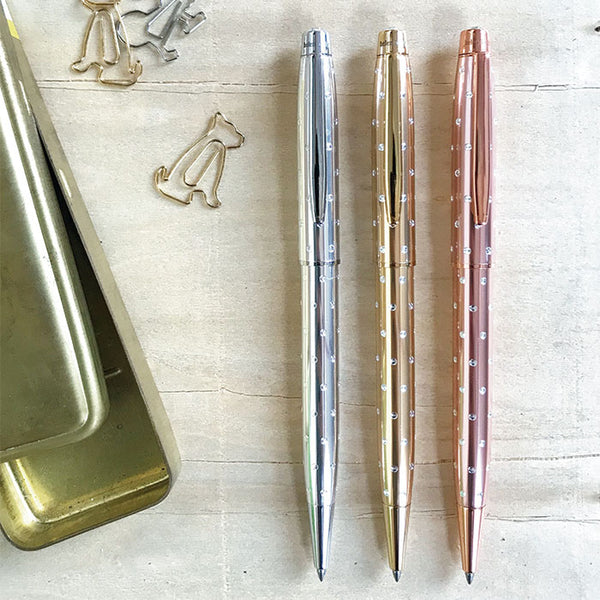 Load image into Gallery viewer, Helen Kelly Starlight Pen Gold, Helen Kelly, Ballpoint Pen, helen-kelly-starlight-pen-gold, can be engraved, Gold, starlight pen, Cityluxe