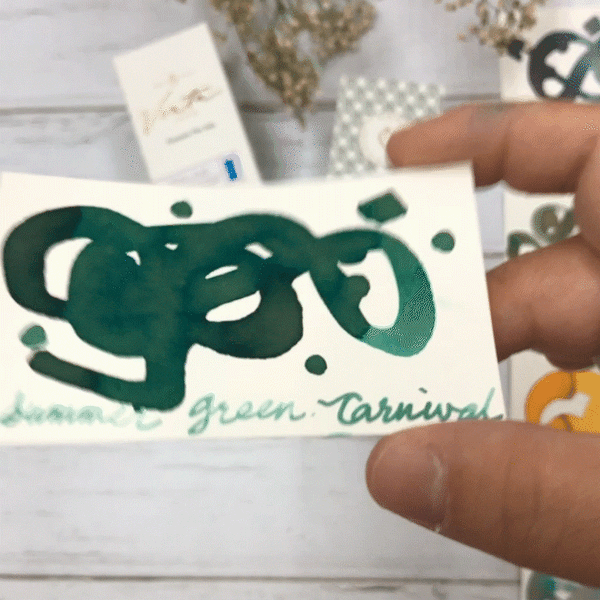 Load image into Gallery viewer, Vinta Inks 30ml Ink Bottle Summer Green (Carnival 1908), Vinta Inks, Ink Bottle, vinta-inks-30ml-ink-bottle-summer-green-carnival-1908, Green, Inktober22, Cityluxe