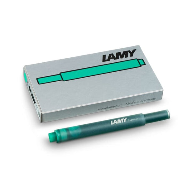 이미지를 갤러리 뷰어에 로드 , Lamy T10 Ink Cartridges (Pack of 5), Lamy, Ink Cartridge, lamy-t10-ink-cartridges-pack-of-5, Black, Blue, Green, Purple, Red, Yellow, Cityluxe