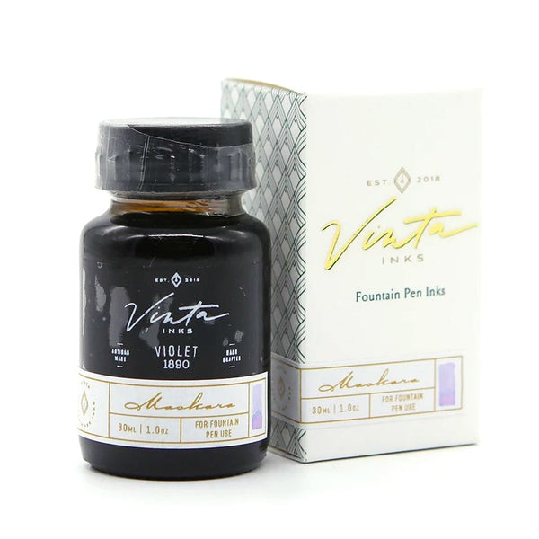 Load image into Gallery viewer, Vinta Inks 30ml Ink Bottle Violet (Maskara 1890), Vinta Inks, Ink Bottle, vinta-inks-30ml-ink-bottle-violet-maskara-1890, Inktober22, Purple, Cityluxe