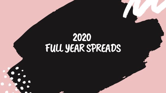 Yearly Spreads: Ideas for Full Year Spreads