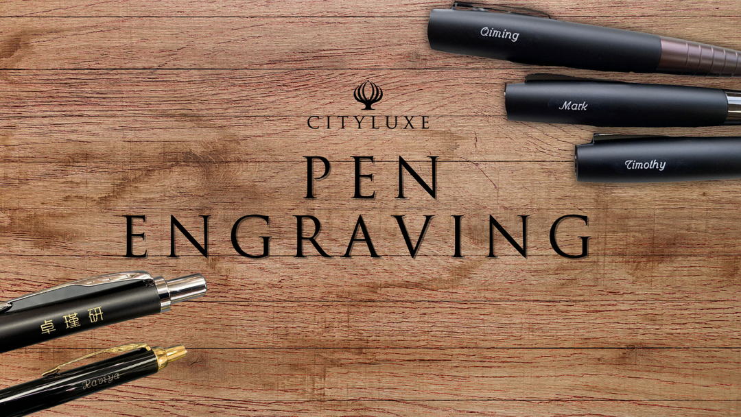Pen Engraving at Cityluxe