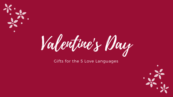 5가지 사랑의 언어를 위한 발렌타인 데이 선물