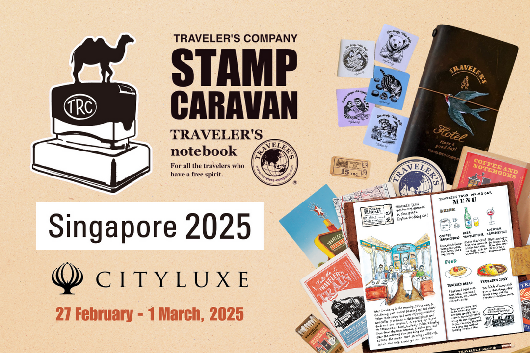 TRAVELER'S COMPANY Stamp Caravan 2025 at Cityluxe