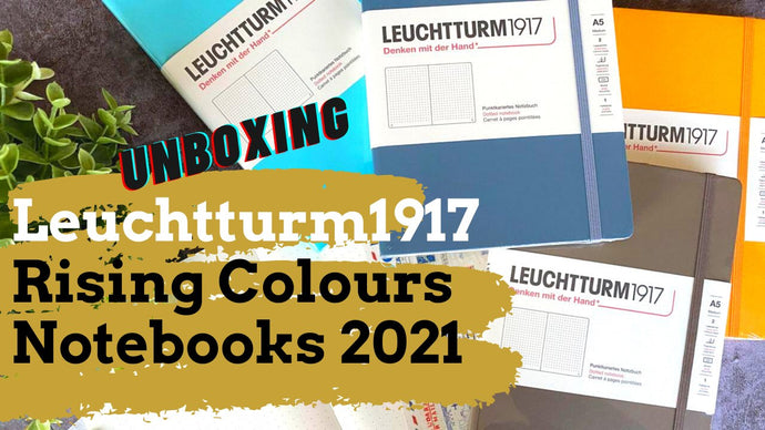 Leuchtturm1917 Rising Colors 노트북 개봉(2021) 
