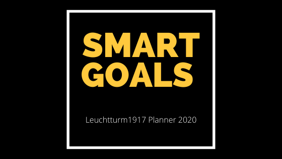 SMART goals with the LT1917 2020 Planner