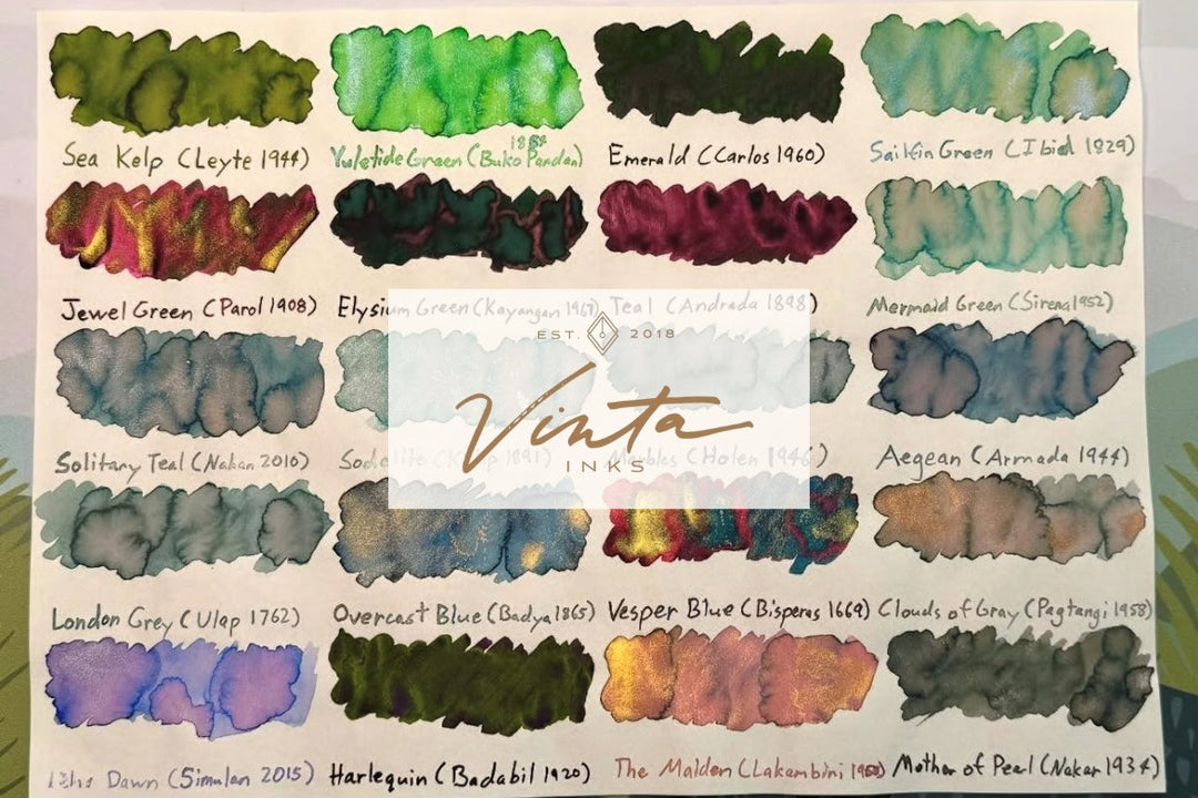 Vinta Inks Fountain Pen Inks in Singapore