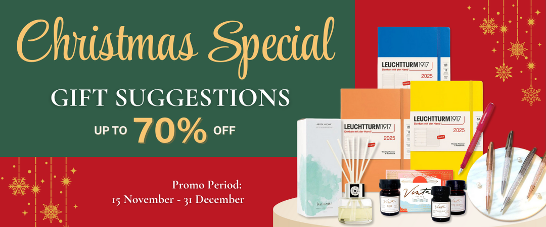 Cityluxe's Christmas Special: Up to 70% Off on Stationery Gifts!
