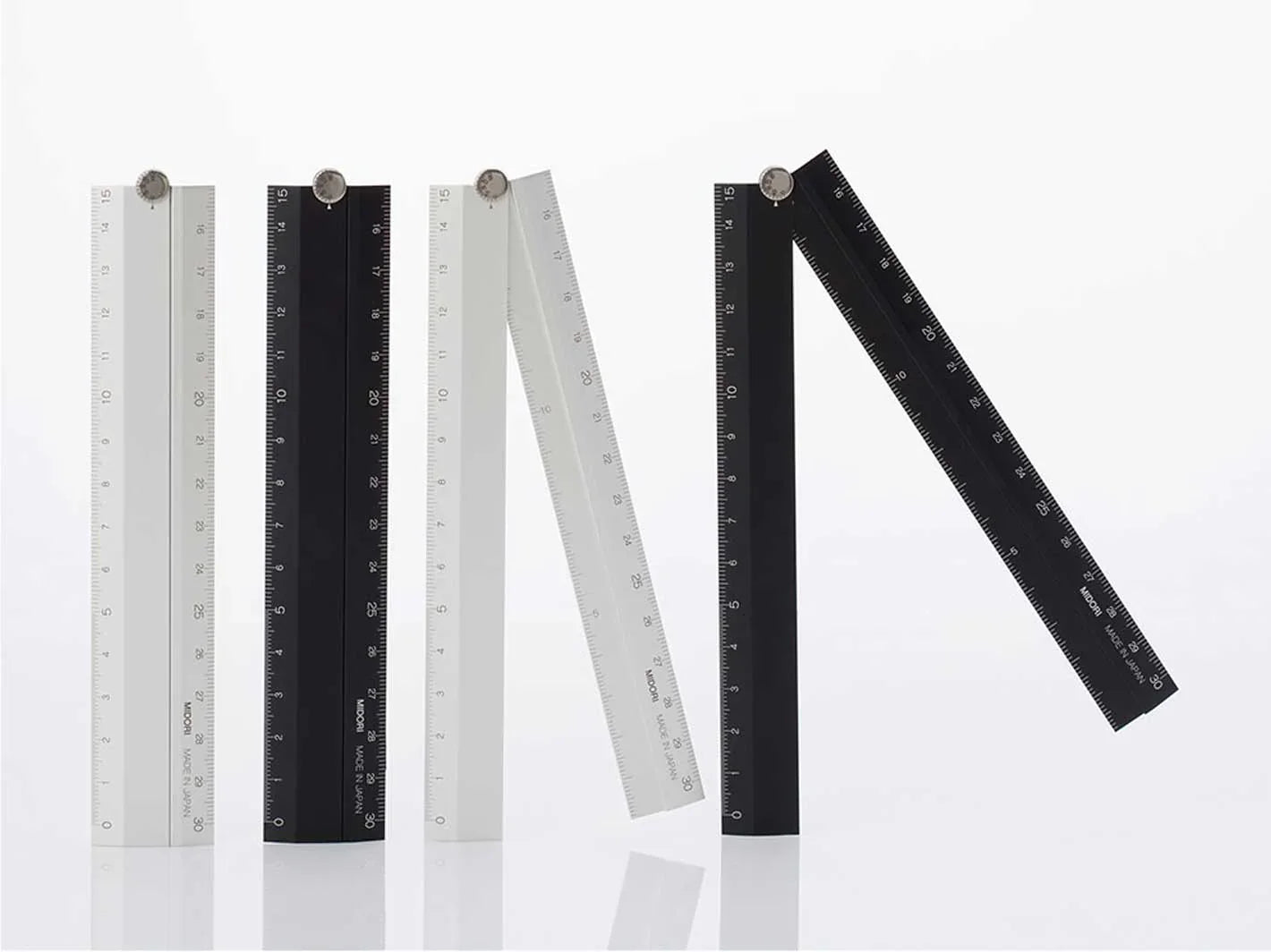 Midori Aluminum Ruler – Cityluxe