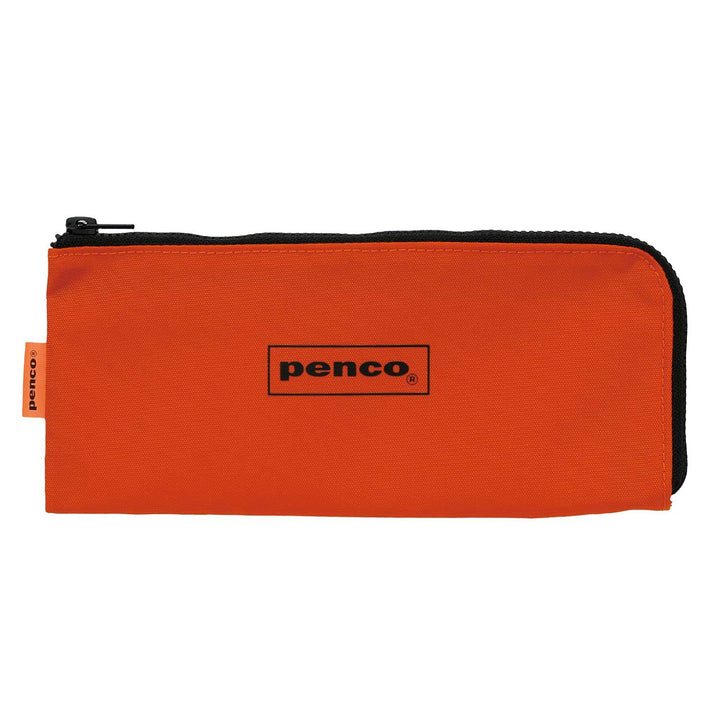 Penco Flat Pencil Case - Orange