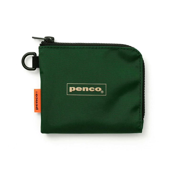 Penco L-Zip Purse - Dark Green