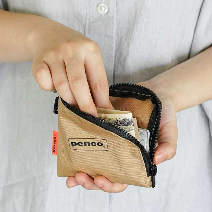 Penco L-Zip Purse - Dark Green