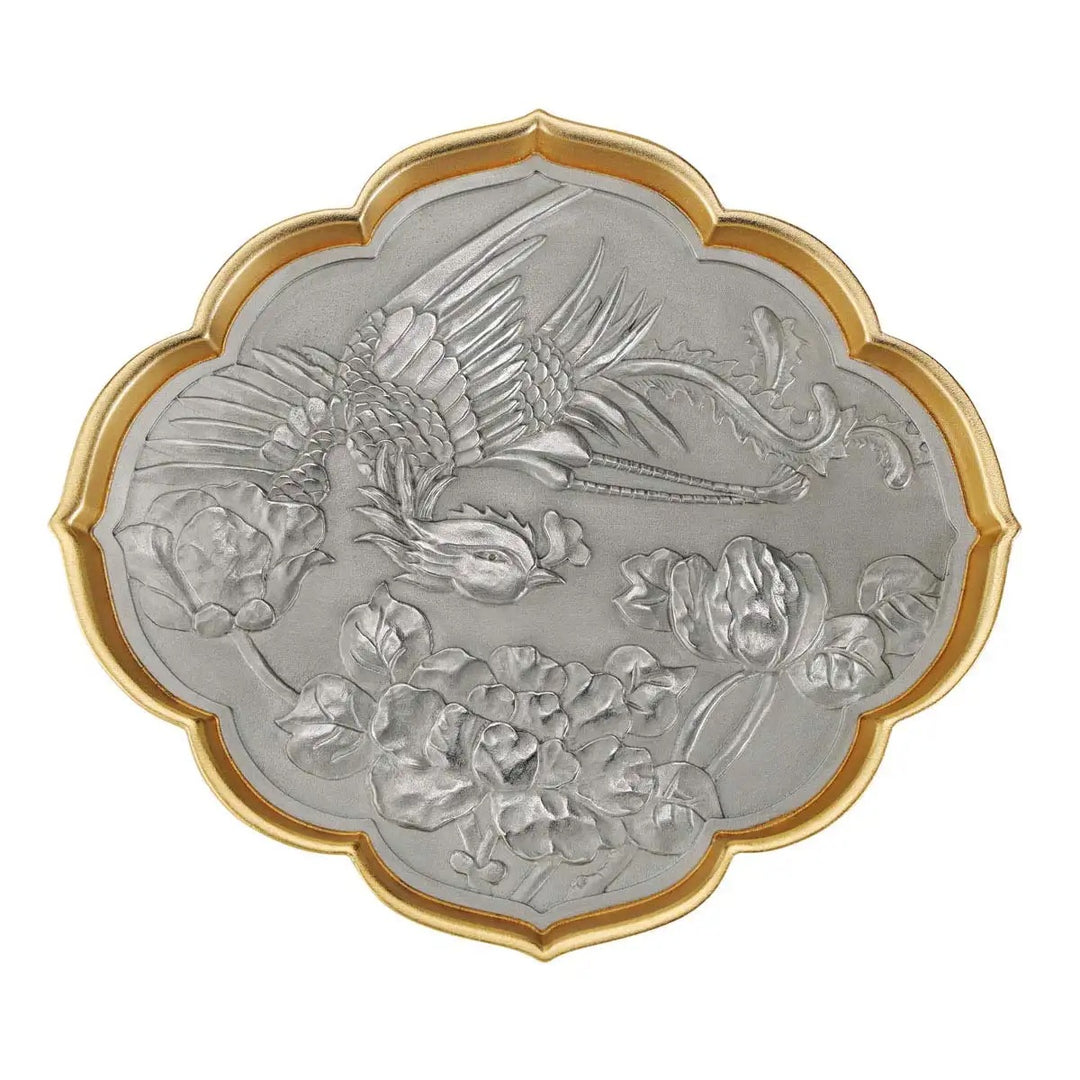 Royal Selangor Straits Expression - Phoenix &amp; Peony Valet Tray