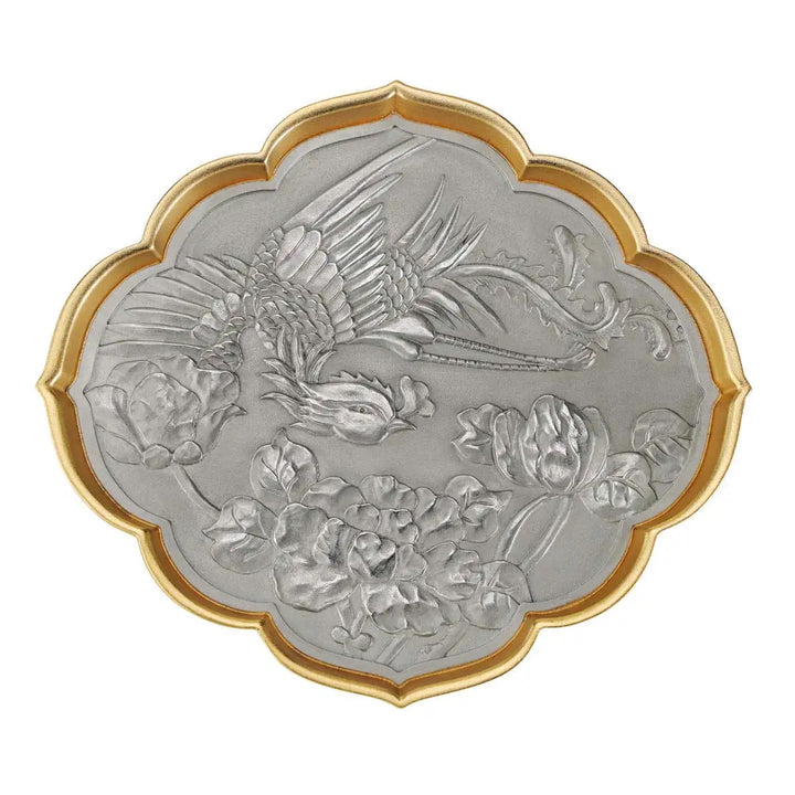 Royal Selangor Straits Expression - Phoenix &amp; Peony Valet Tray