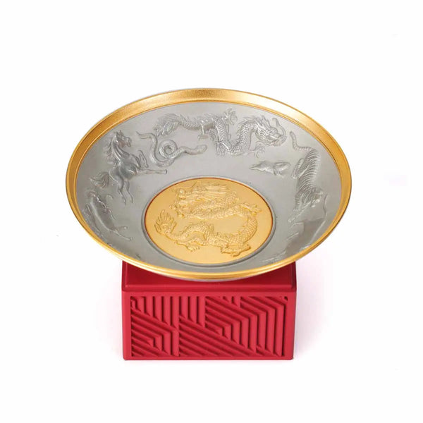 Load image into Gallery viewer, Royal Selangor 2024 Year of the Dragon - Wealth Bowl

