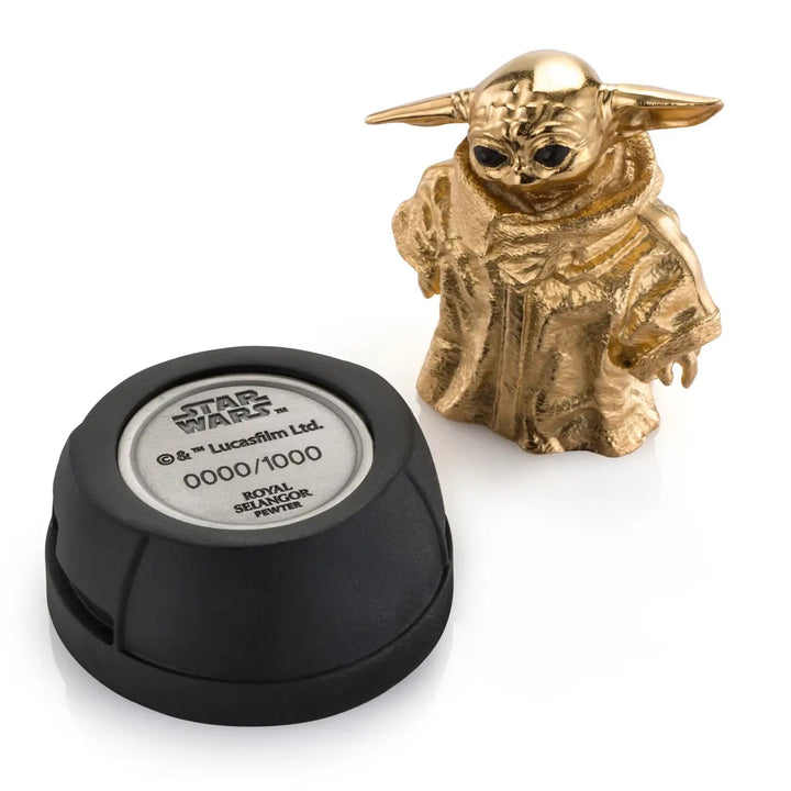 Royal Selangor Starwars Figurine - Limited Edition Gilt Grogu