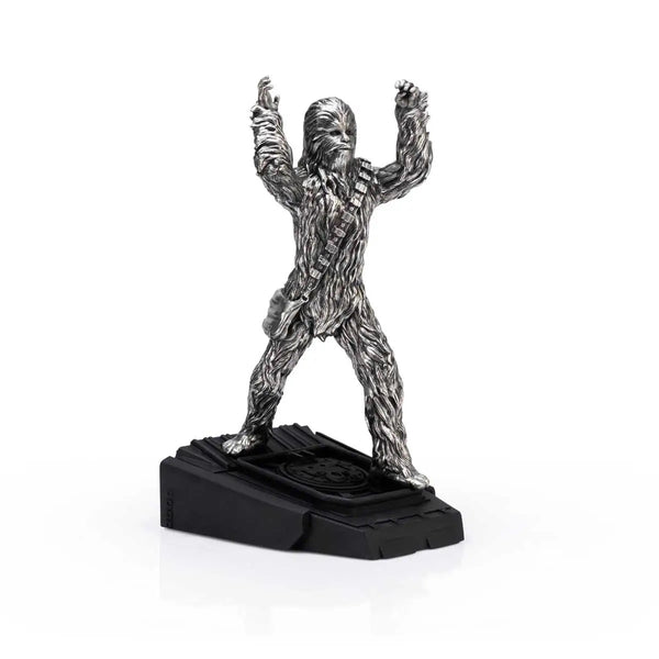 Load image into Gallery viewer, Royal Selangor Starwars Figurine - Chewbacca AT-ST Endor
