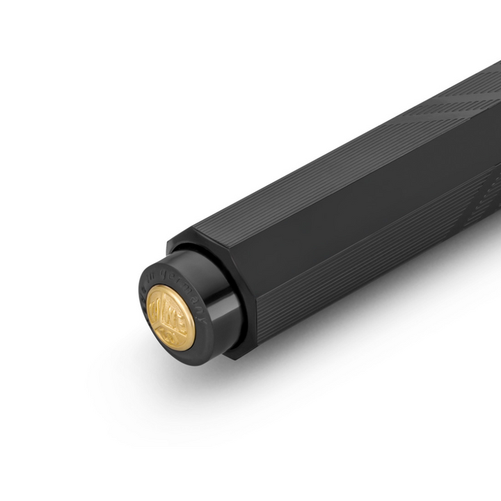 Kaweco Classic Sport Guilloche Ballpoint Pen in Black — Kaweco ballpoint pen — reliable smooth-writing everyday pen, at Cityluxe Singapore