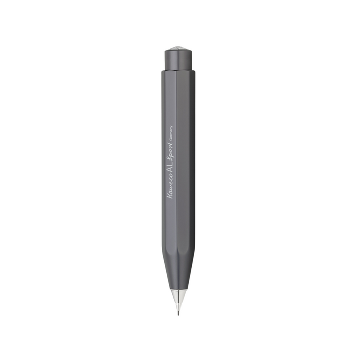 Kaweco AL Sport Mechanical Pencil - Anthracite — lead extended