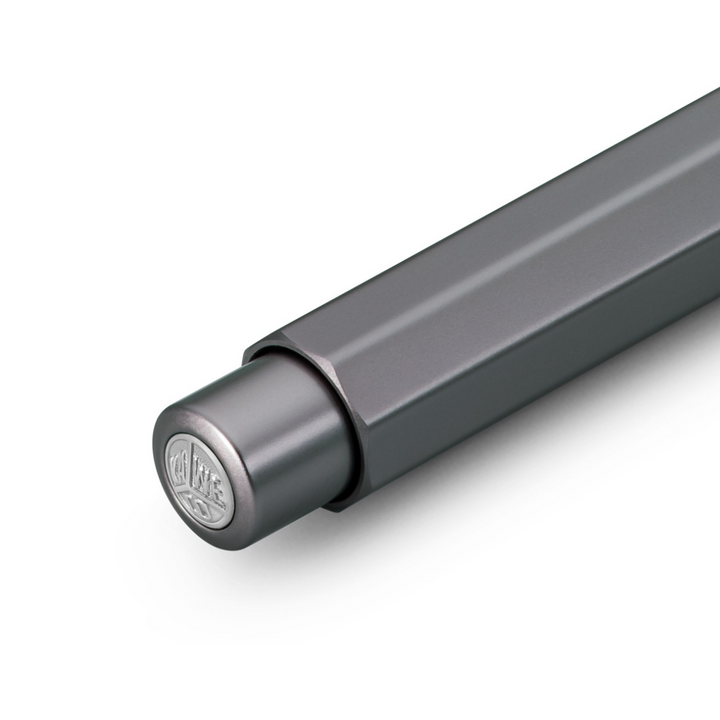 Kaweco AL Sport Mechanical Pencil - Anthracite — barrel detail