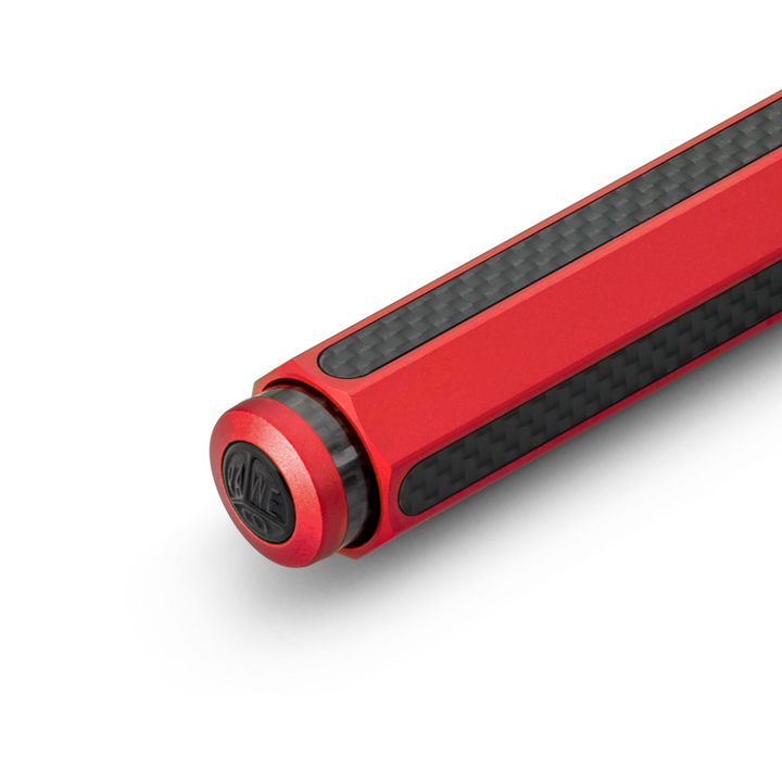 Kaweco AC Sport Ballpoint Pen - Red — flat lay