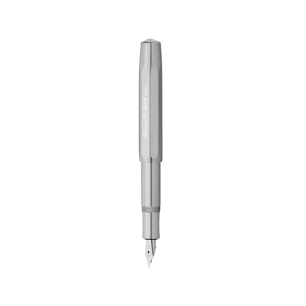 Load image into Gallery viewer, Kaweco AL Sport Fountain Pen - Raw Aluminium
