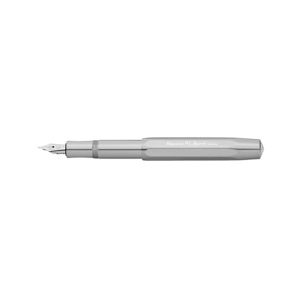Load image into Gallery viewer, Kaweco AL Sport Fountain Pen - Raw Aluminium

