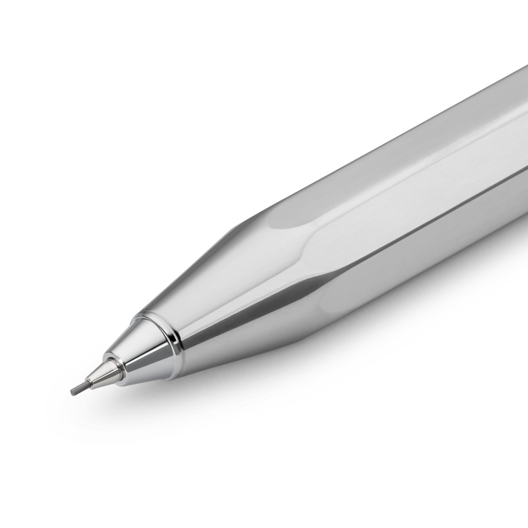 Kaweco AL Sport Mechanical Pencil - Raw — with packaging