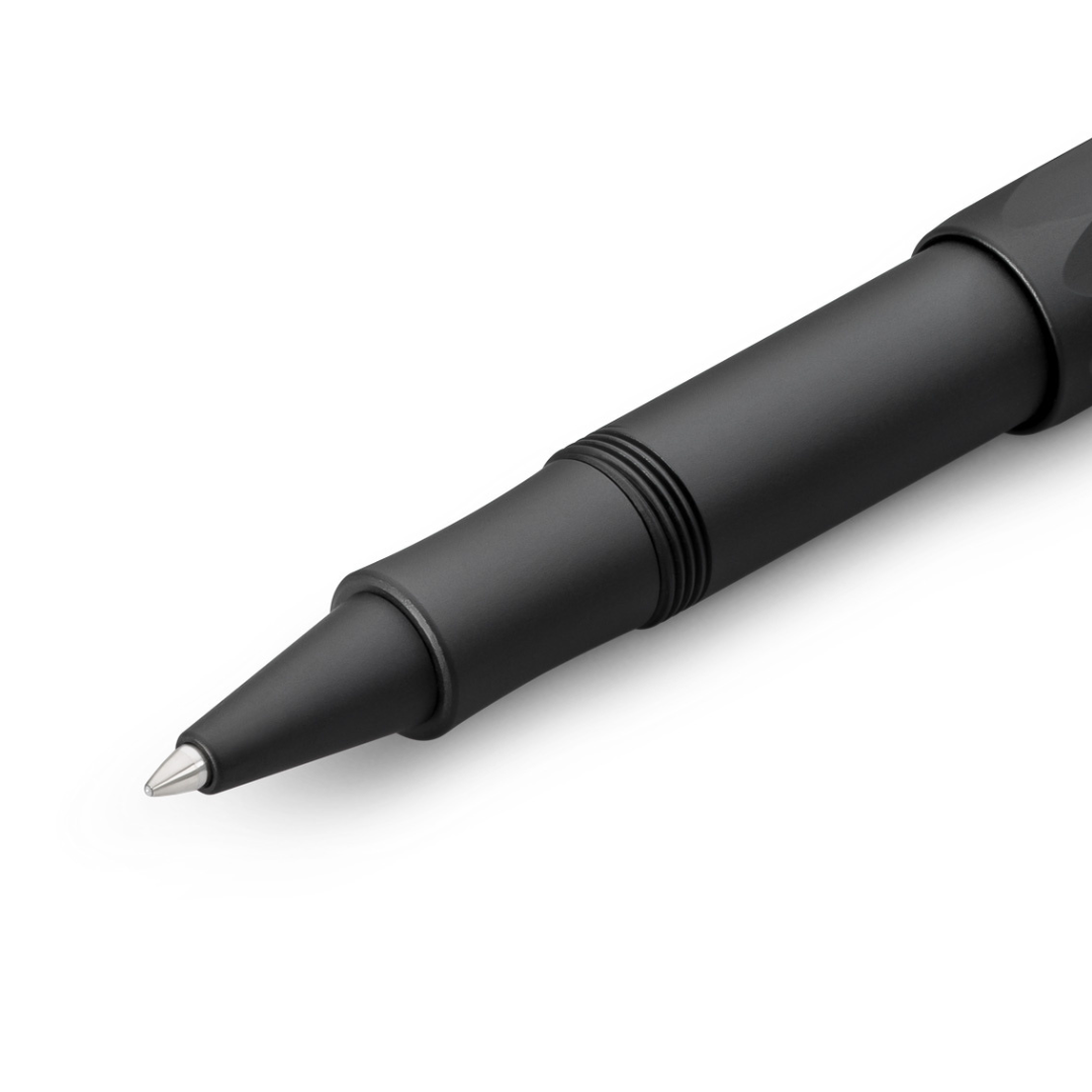 Kaweco AL Sport Gel Roller Pen - Black — angle view