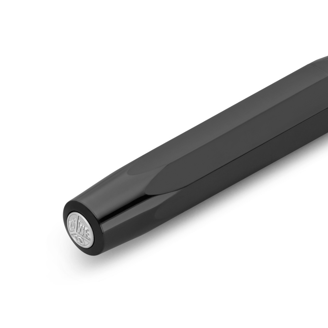 Kaweco Skyline Sport Gel Rollerball Pen - Black — flat lay