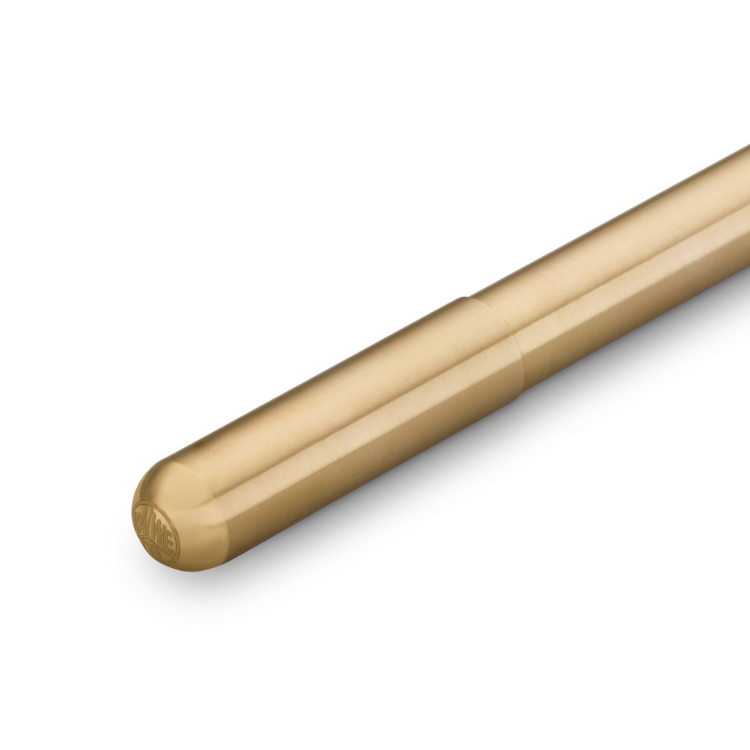 Kaweco Supra Fountain Pen in Brass — Kaweco fountain pen — precision nib writing instrument, at Cityluxe Singapore stationery store