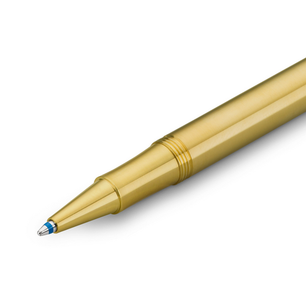 Load image into Gallery viewer, Kaweco Liliput Ballpoint Pen - Brass With Cap
