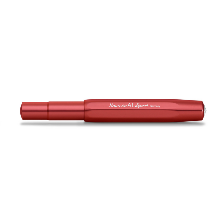 Kaweco AL Sport Gel Roller Pen in Deep Red — Kaweco gel pen — premium stationery and lifestyle, at Cityluxe Singapore